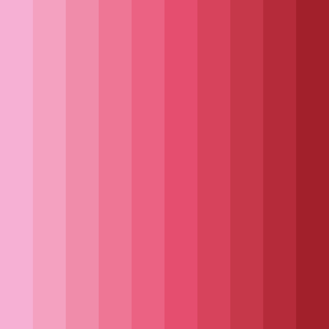 Download blushing horizon color palette PNG image (square)