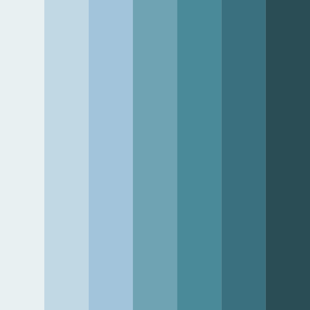 Download creative atelier color palette PNG image (square)