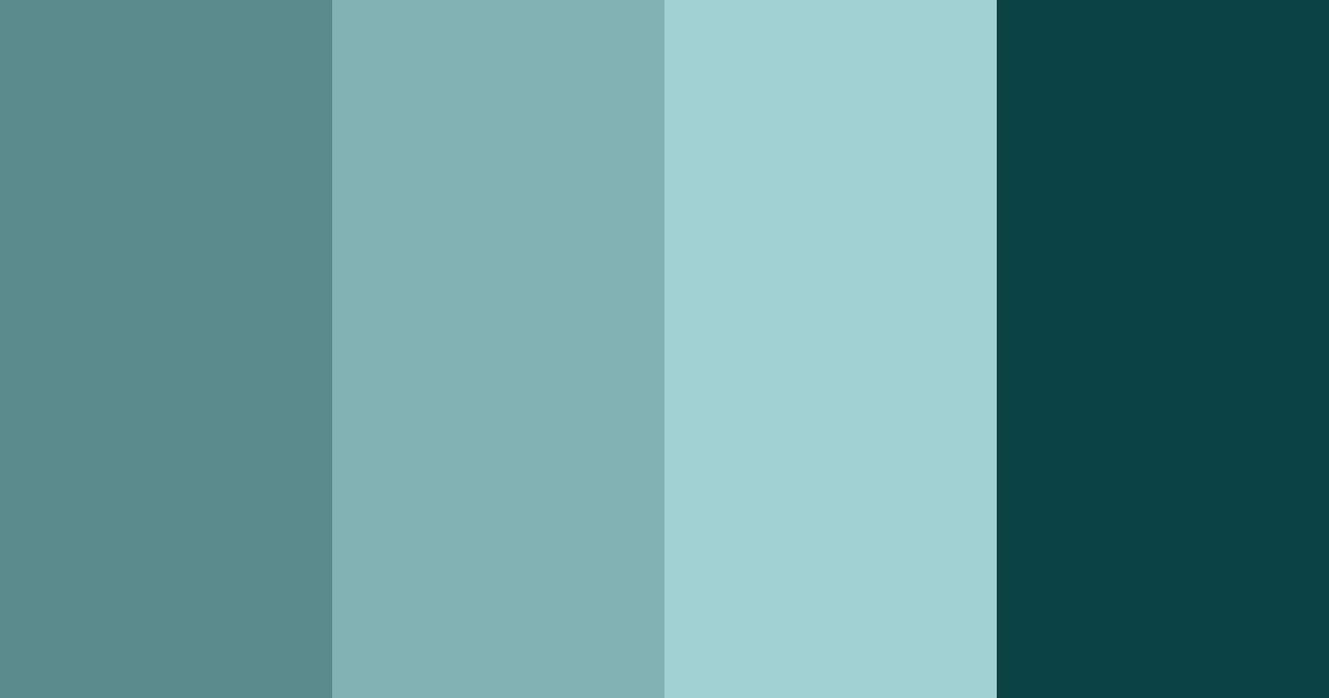 Download oceanic symphony color palette PNG image (landscape)