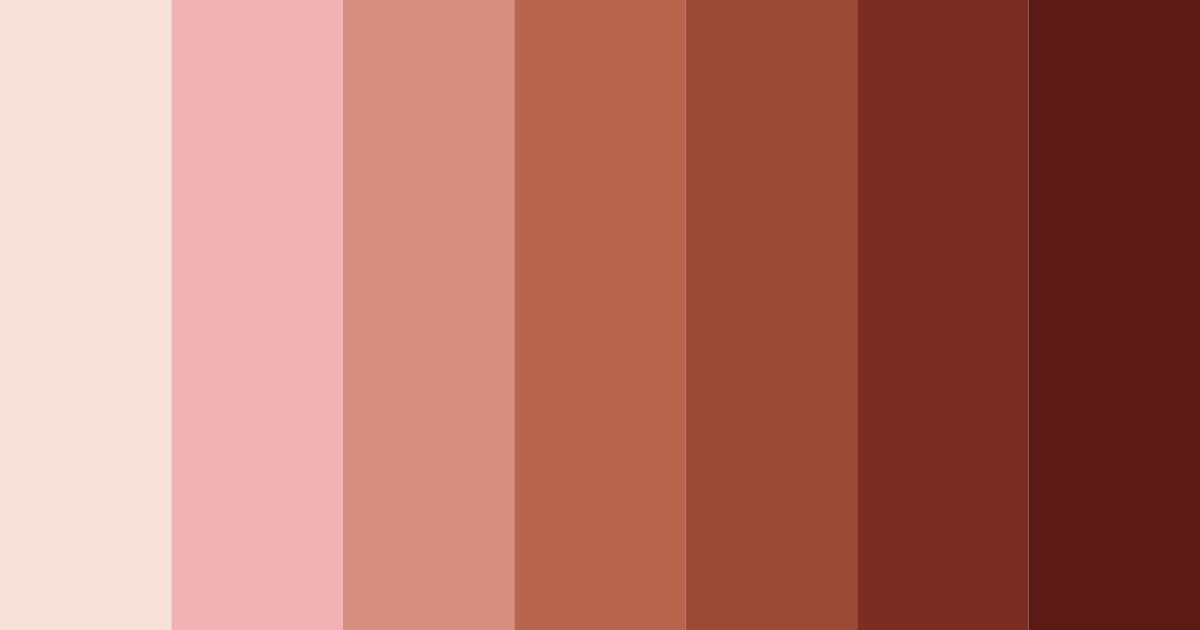 Download chocolate sunset color palette PNG image (landscape)