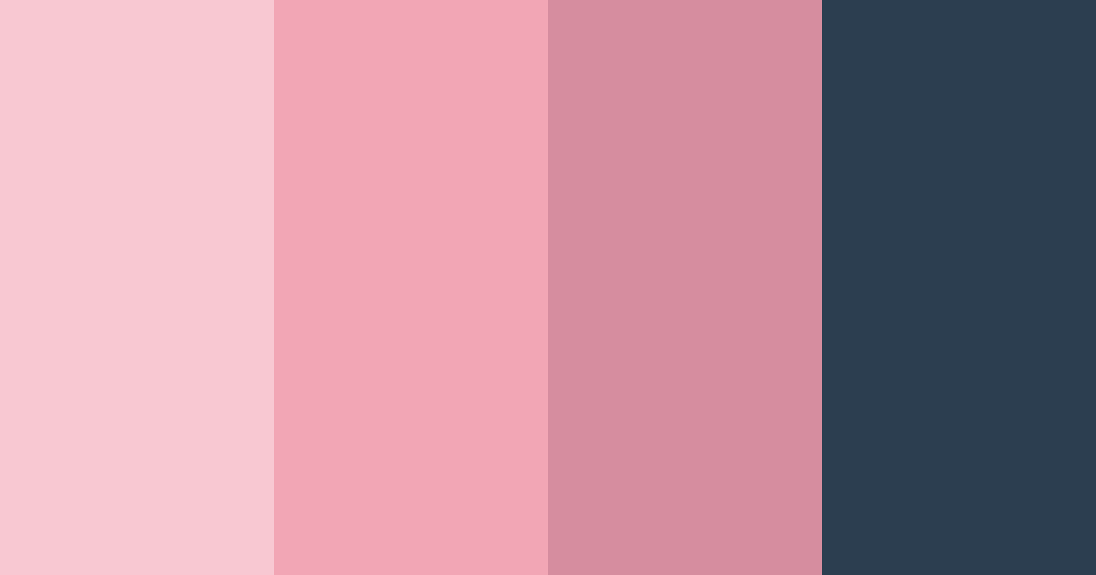 Download blushing nightfall color palette PNG image (landscape)