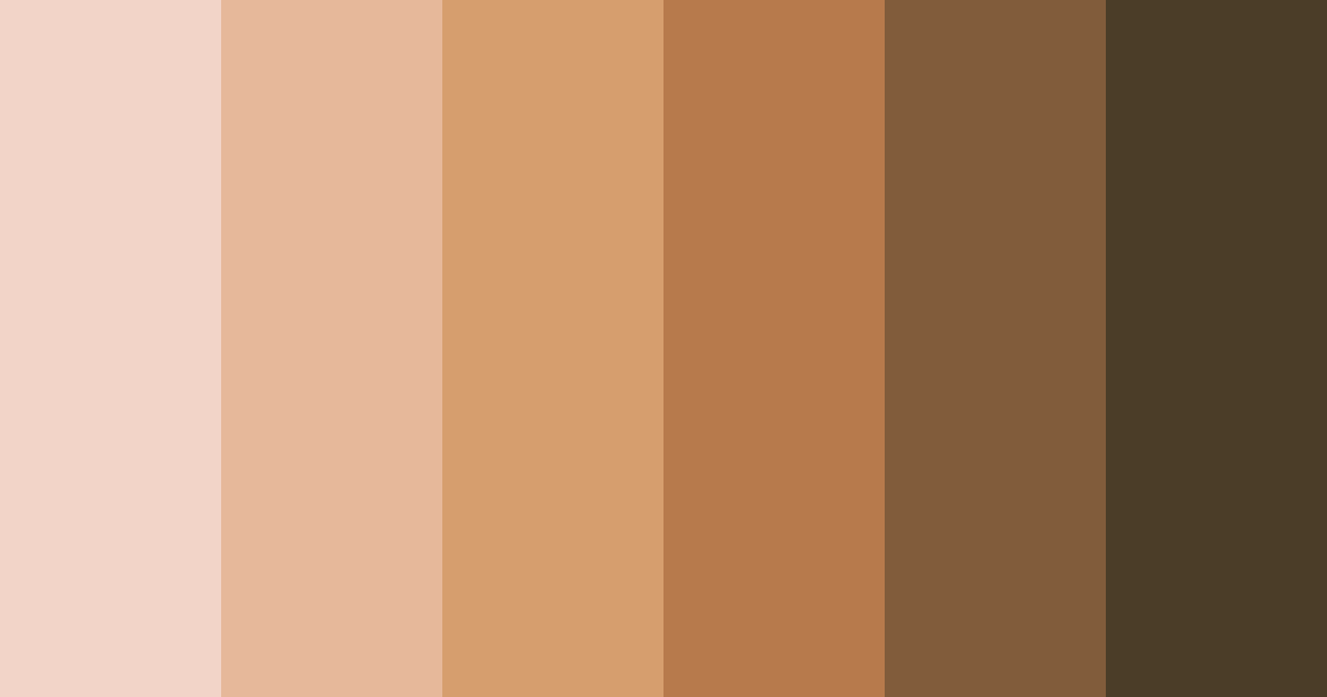 Download woodland embrace color palette PNG image (landscape)