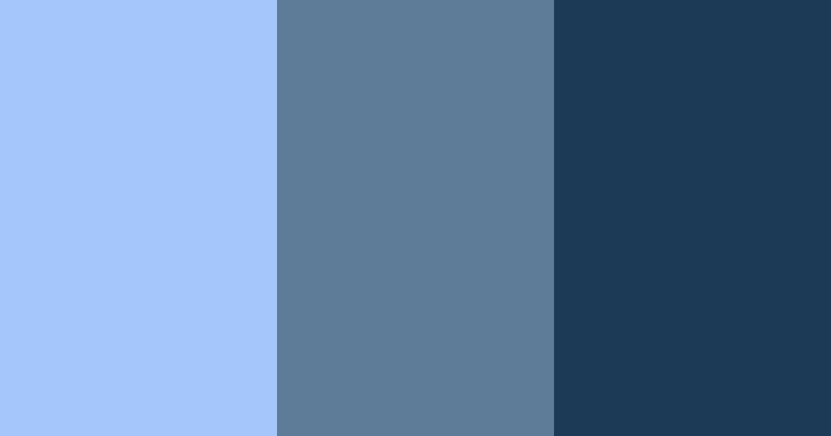 Download blue music color palette PNG image (landscape)