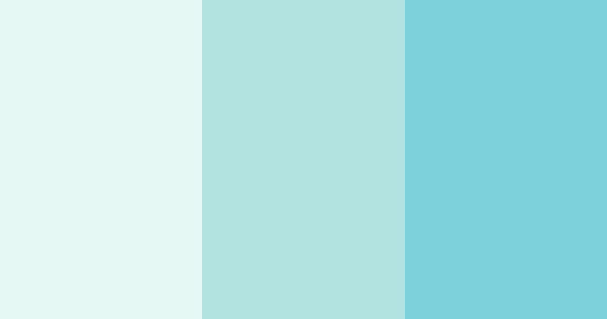 Download aqua breeze color palette PNG image (landscape)