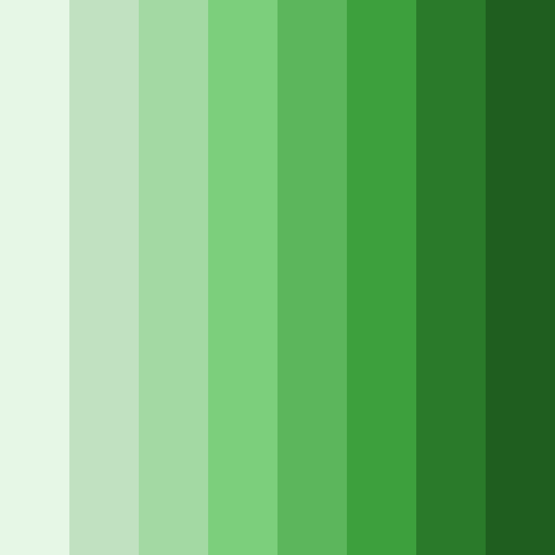 Download equation greenery color palette PNG image (square)