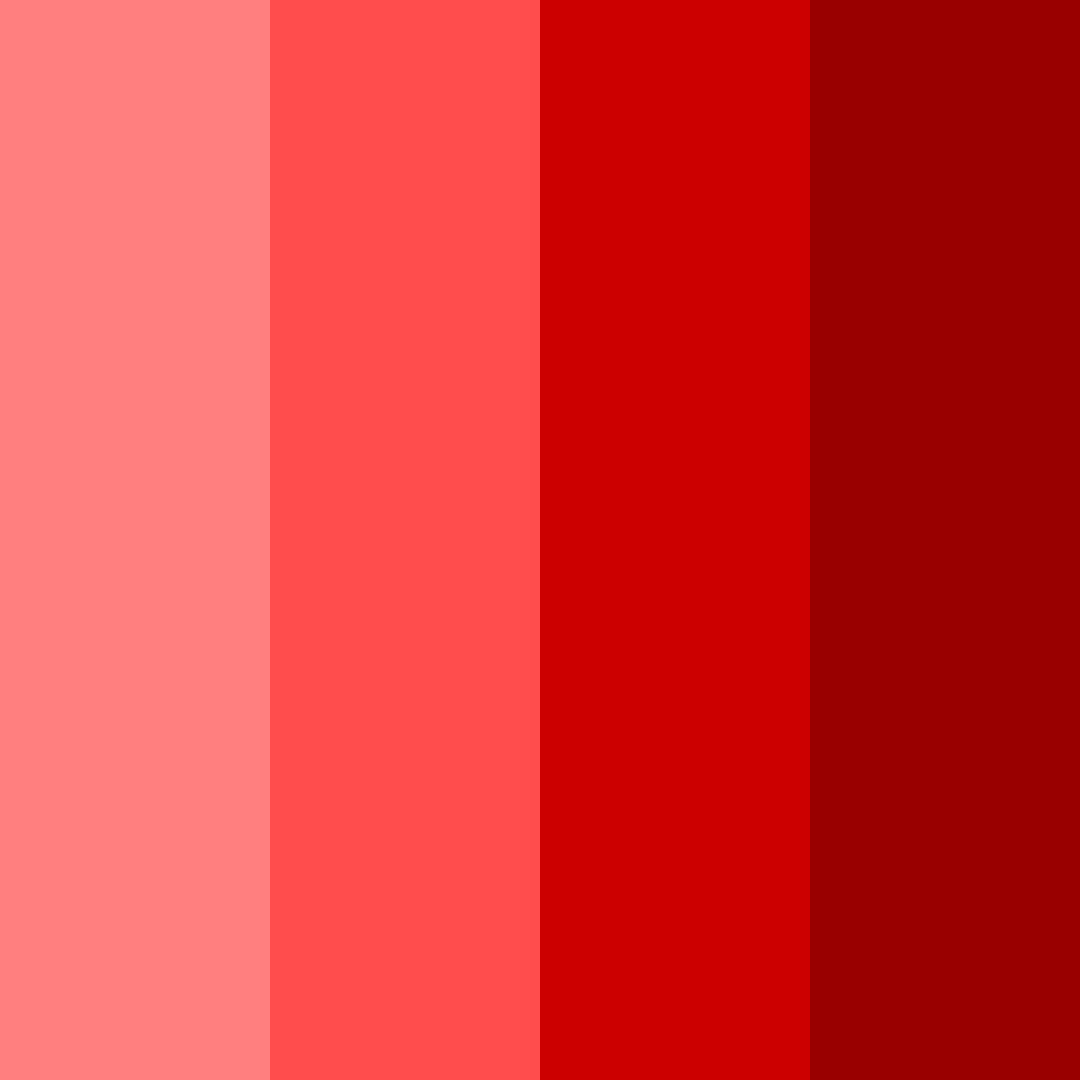 Download crimson symphony color palette PNG image (square)