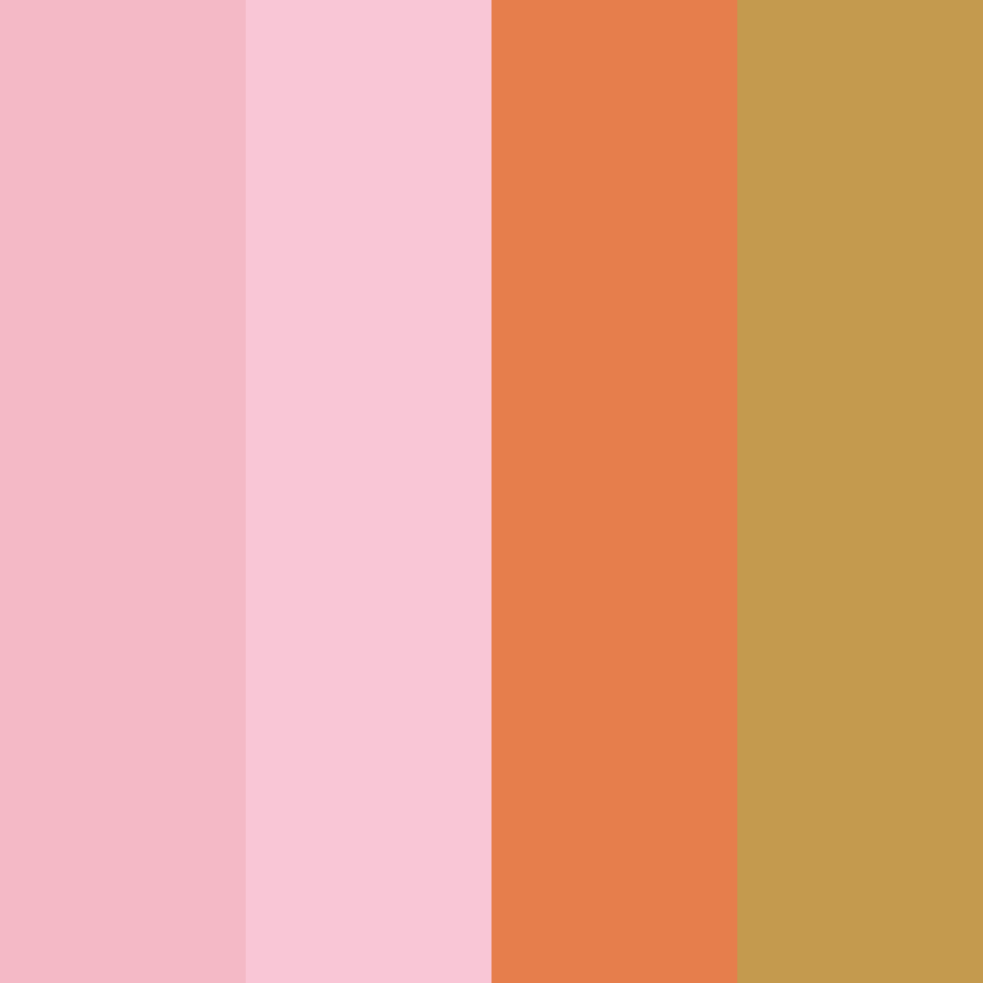 Download chromatic harmony color palette PNG image (square)