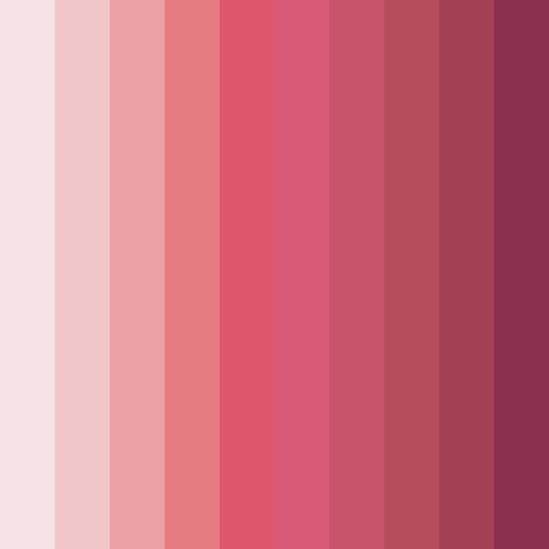 Download blush blossom color palette PNG image (square)
