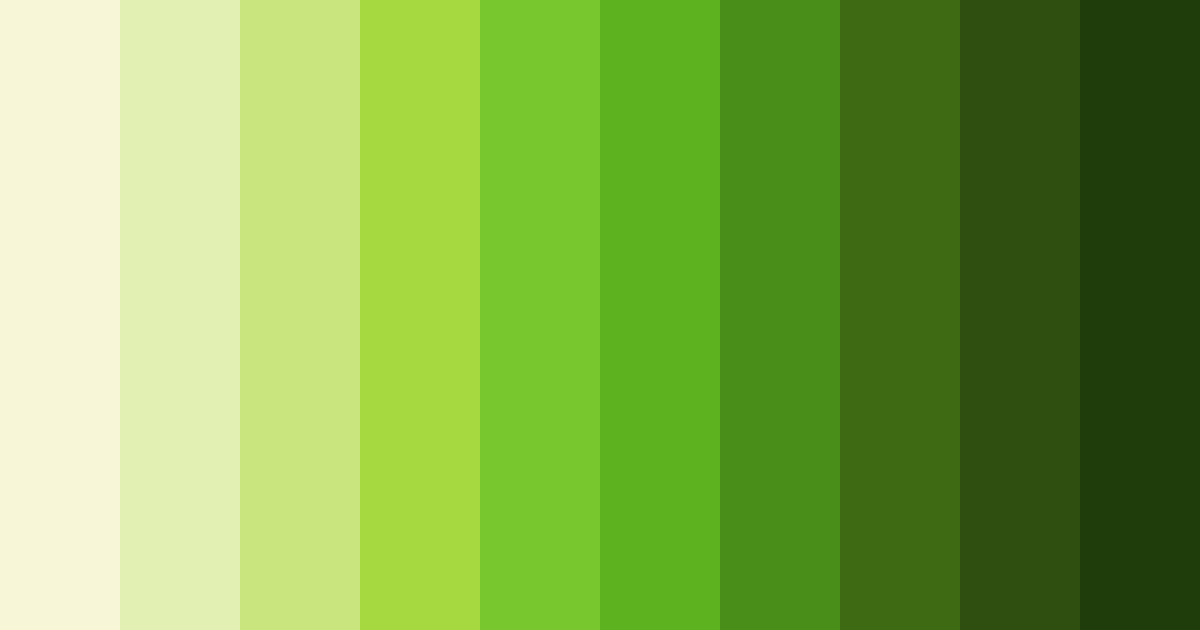 Download verdant symphony color palette PNG image (landscape)