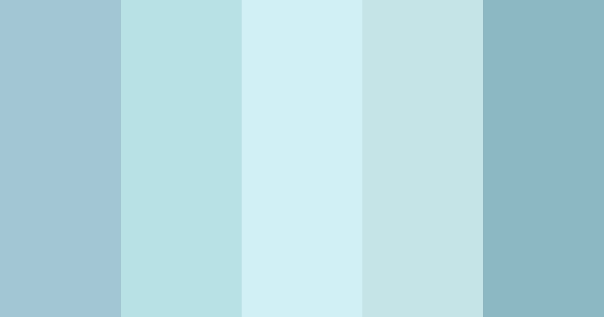 Download bright blue grey color palette PNG image (landscape)