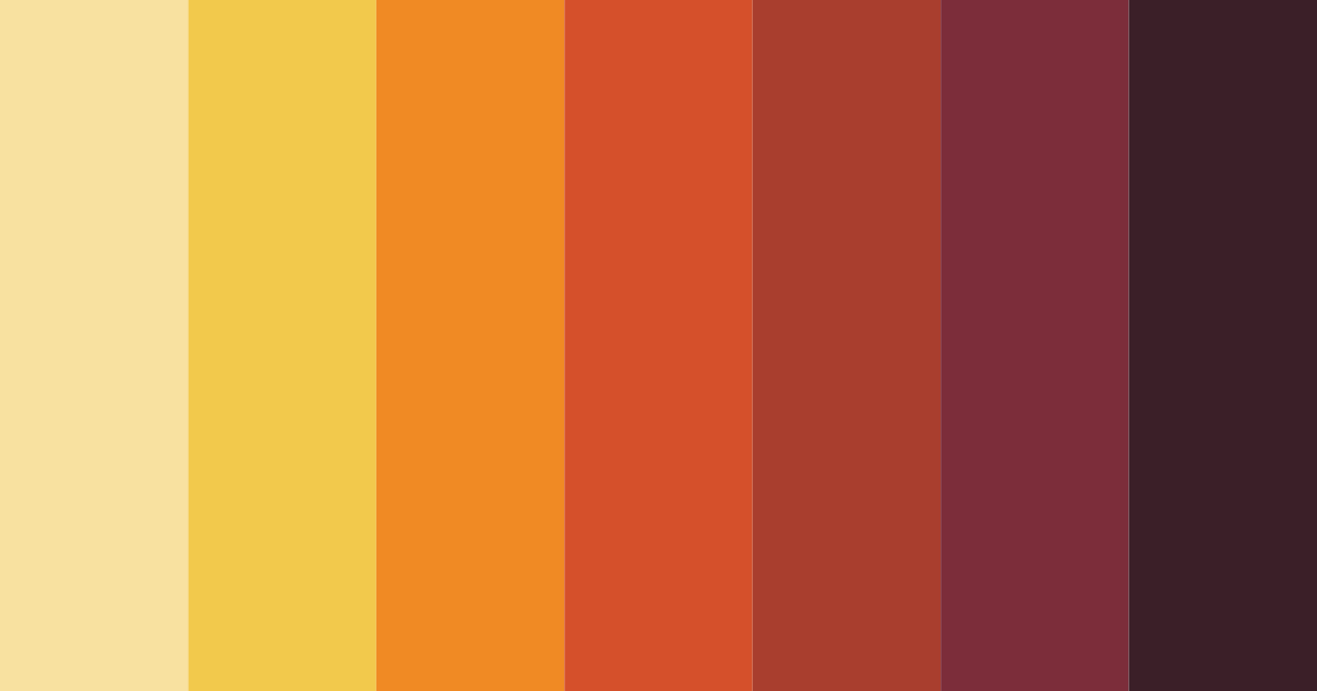 Download warm earthy orange color palette PNG image (landscape)