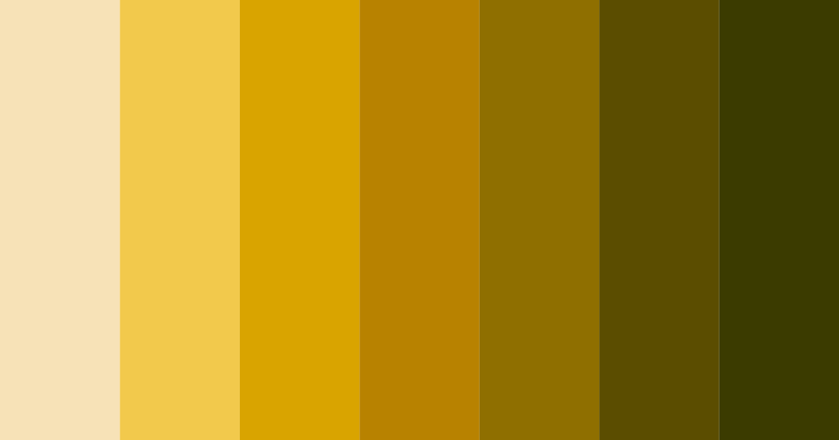 Download golden harvest color palette PNG image (landscape)