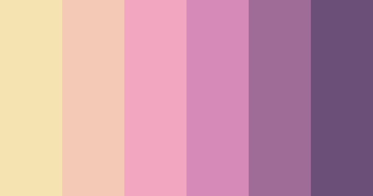 Download whimsical pastels color palette PNG image (landscape)