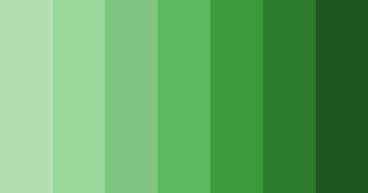 Download verdant symphony color palette PNG image (landscape)