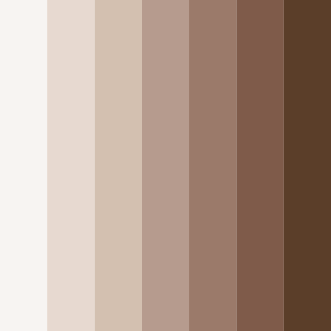 Download dusty rosewood serenade color palette PNG image (square)