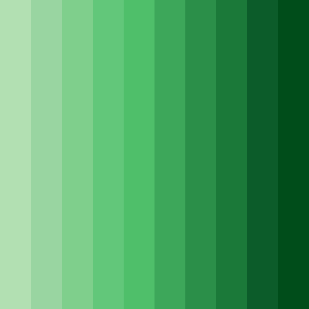 Download emerald whisper color palette PNG image (square)