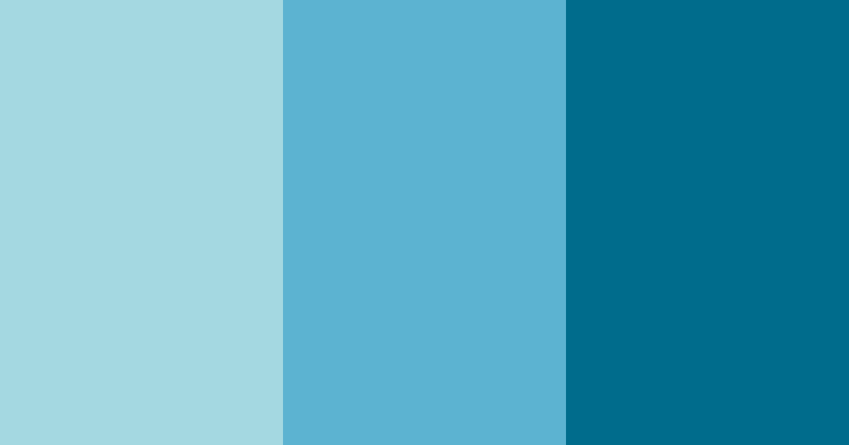 Download azure horizon color palette PNG image (landscape)