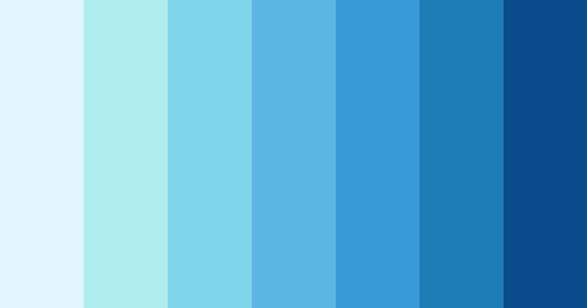 Download azure dreamscape color palette PNG image (landscape)