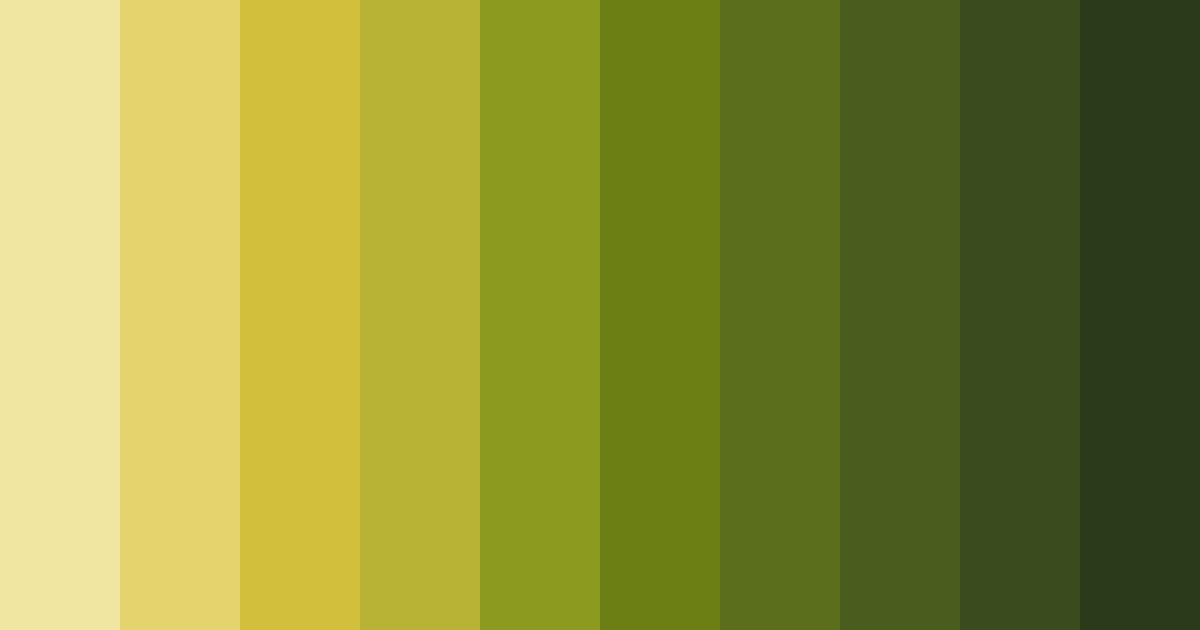 Download sunlit forest canopy color palette PNG image (landscape)