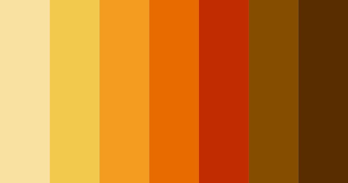 Download sunny harvest color palette PNG image (landscape)