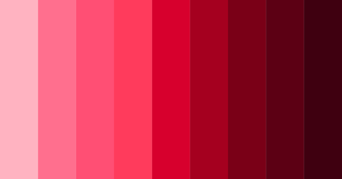 Download blossom embrace color palette PNG image (landscape)