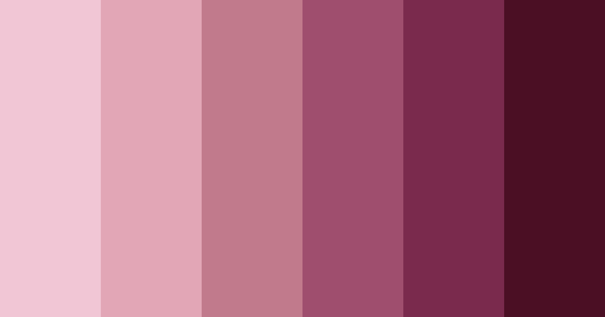 Download velvet blossom color palette PNG image (landscape)