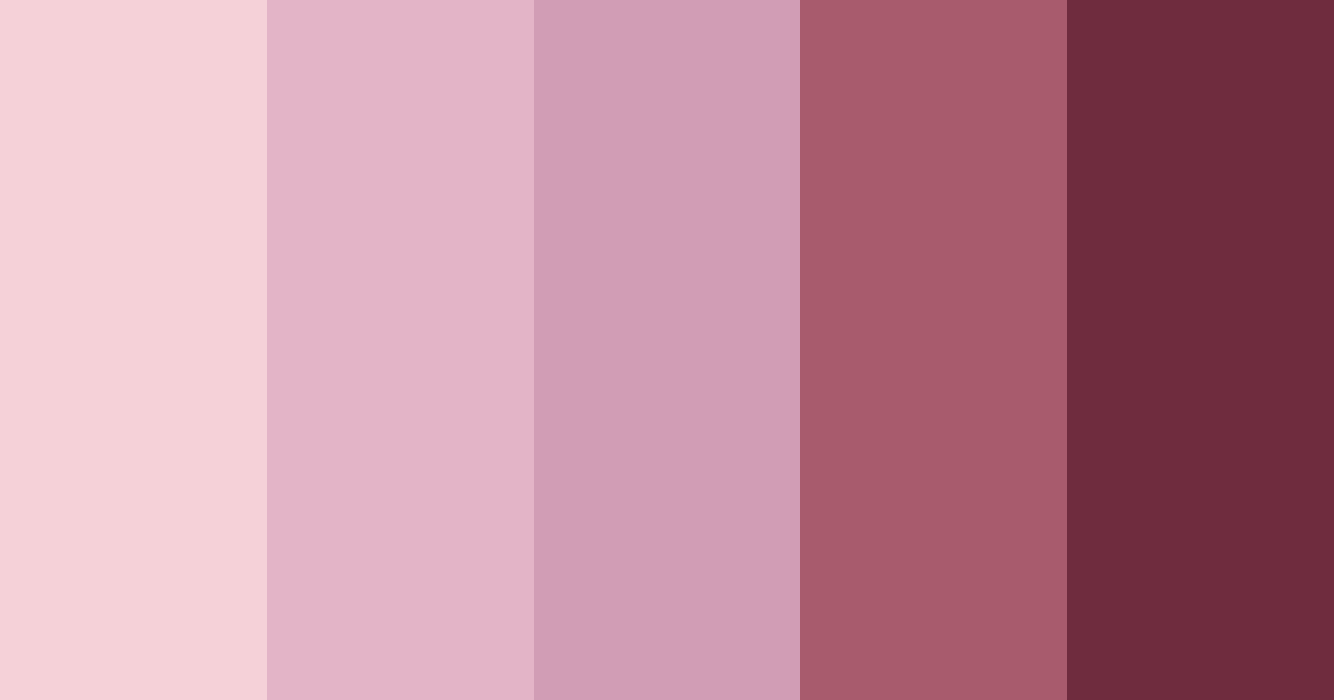 Download vintage romance color palette PNG image (landscape)