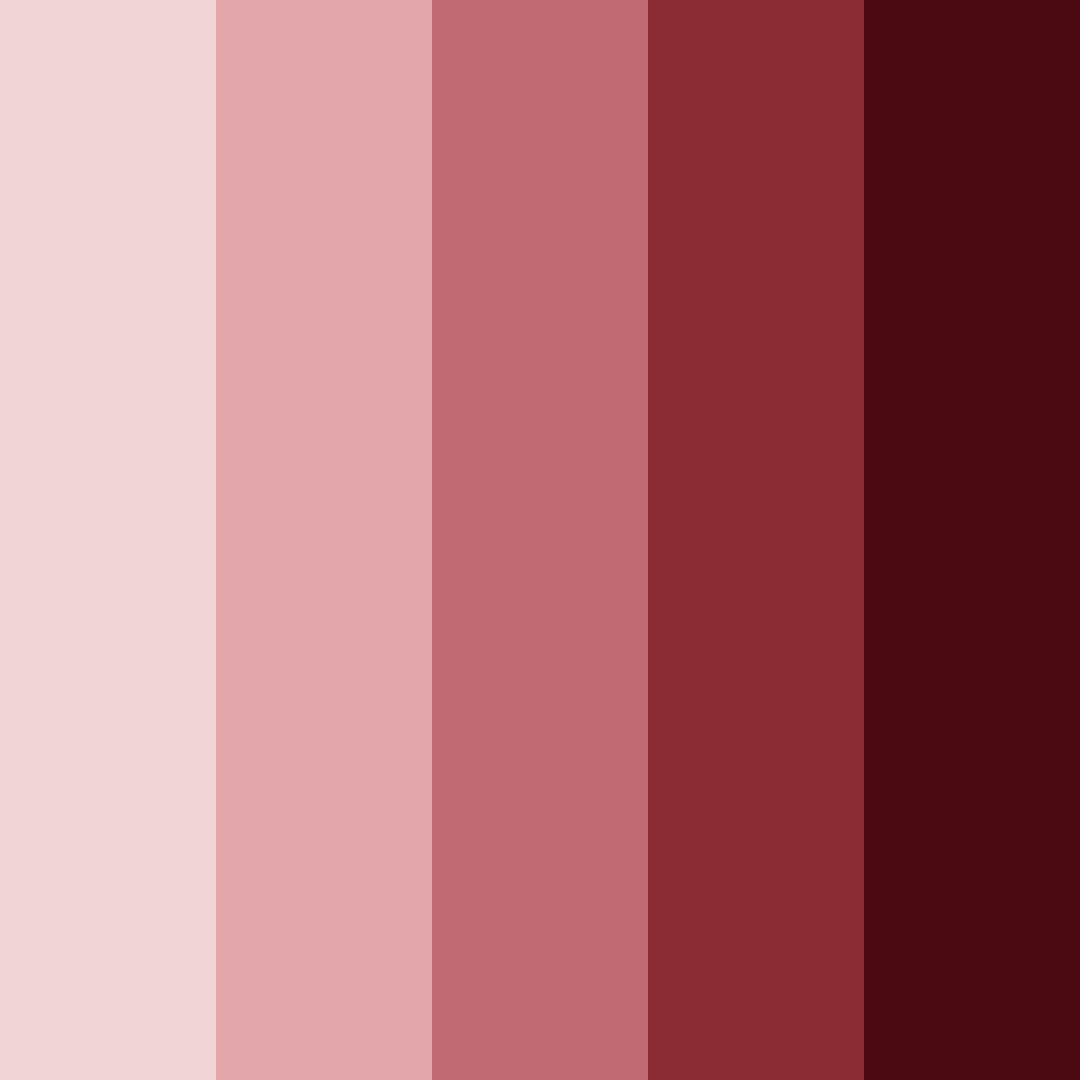 Download rich burgundy color palette PNG image (square)