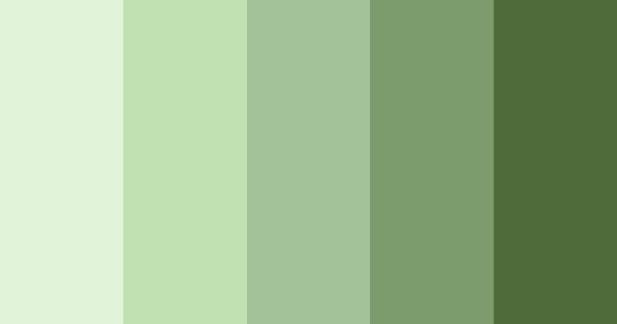 Download olive grove serenity color palette PNG image (landscape)