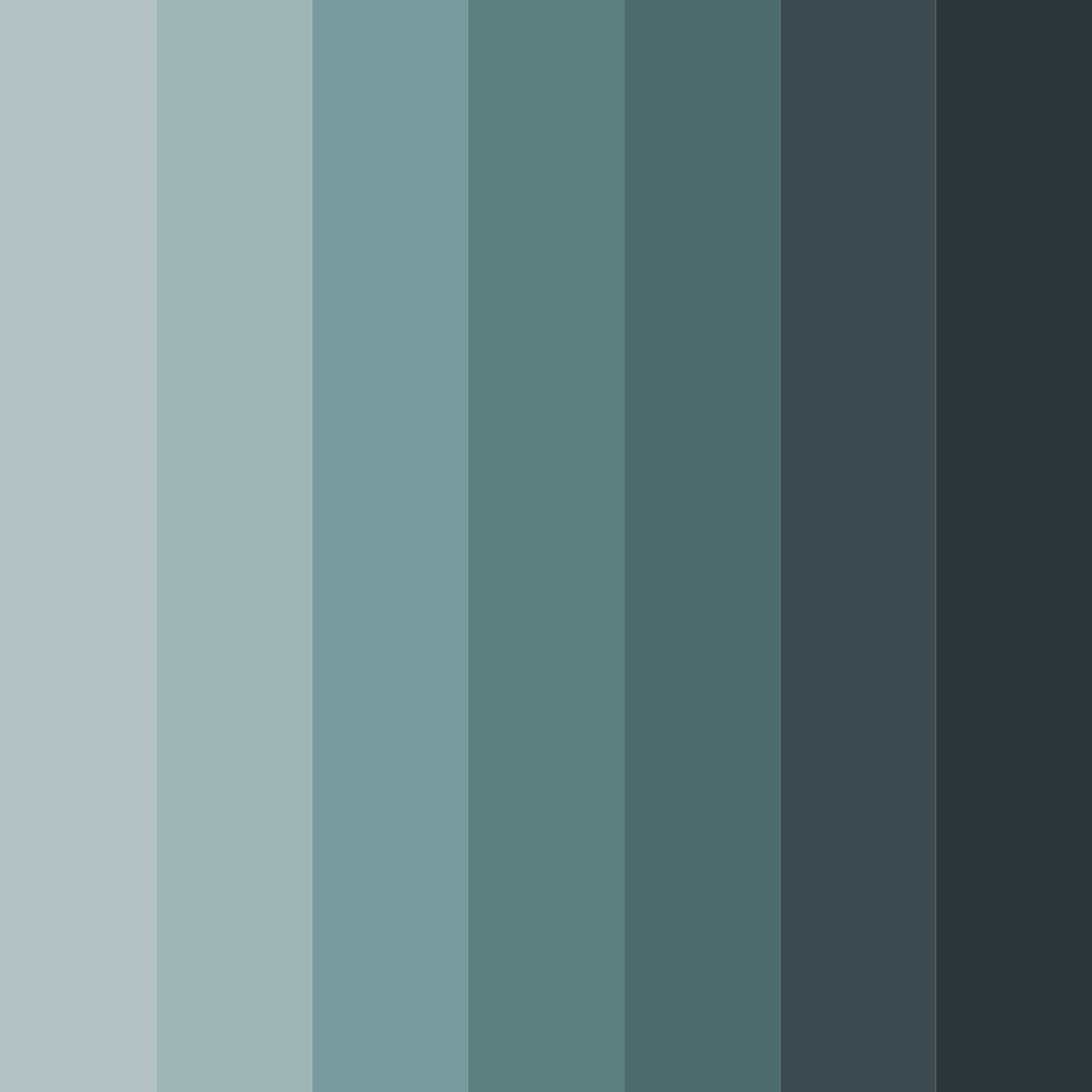 Download dark teal color palette PNG image (square)