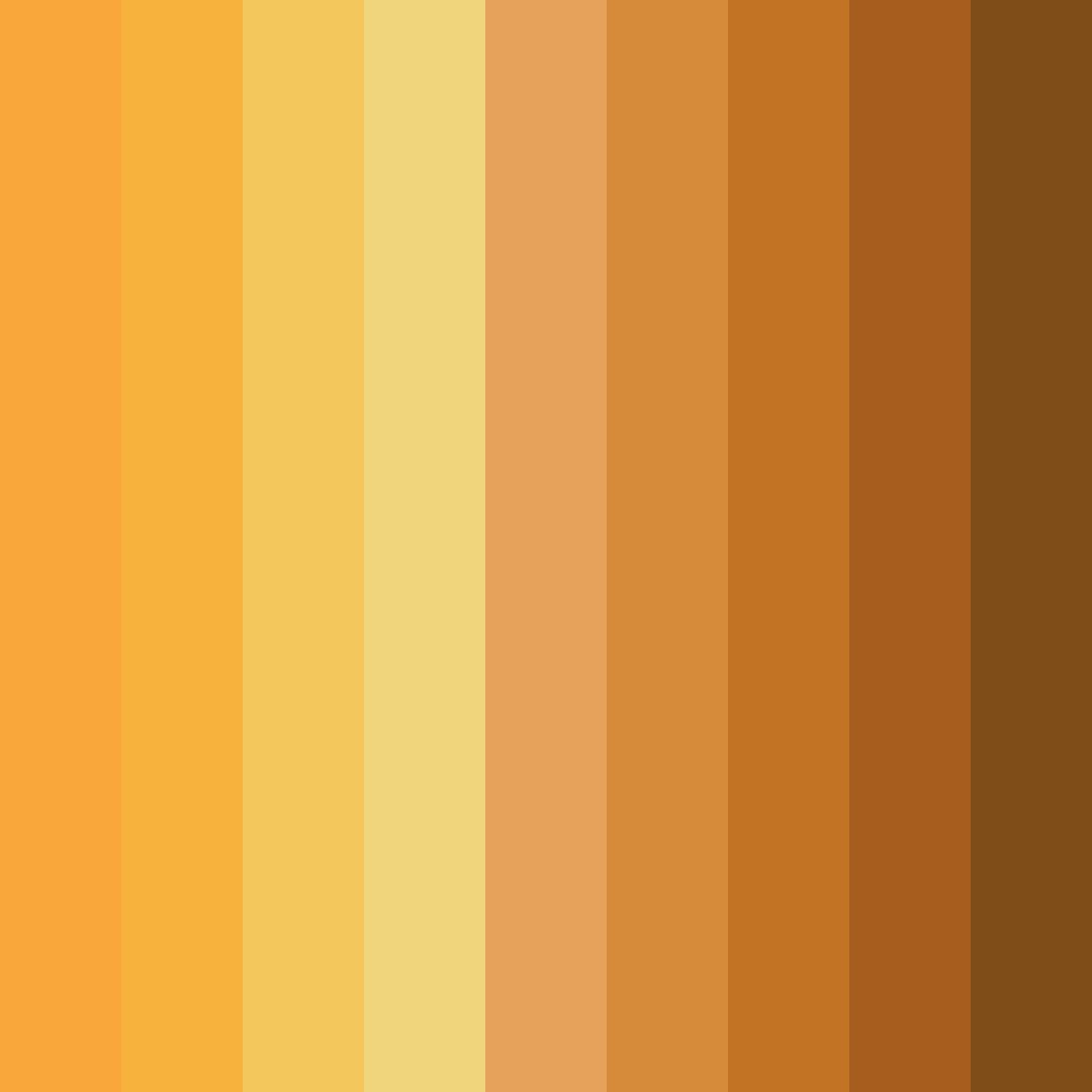 Download sunset ember color palette PNG image (square)