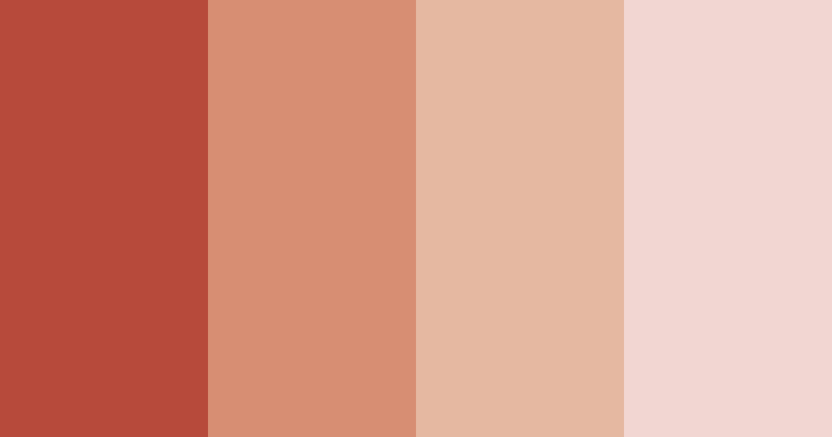 Download autumn blush color palette PNG image (landscape)