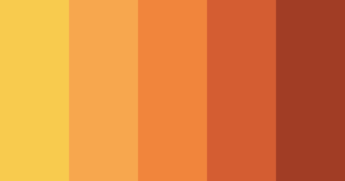 Download autumn's ember color palette PNG image (landscape)
