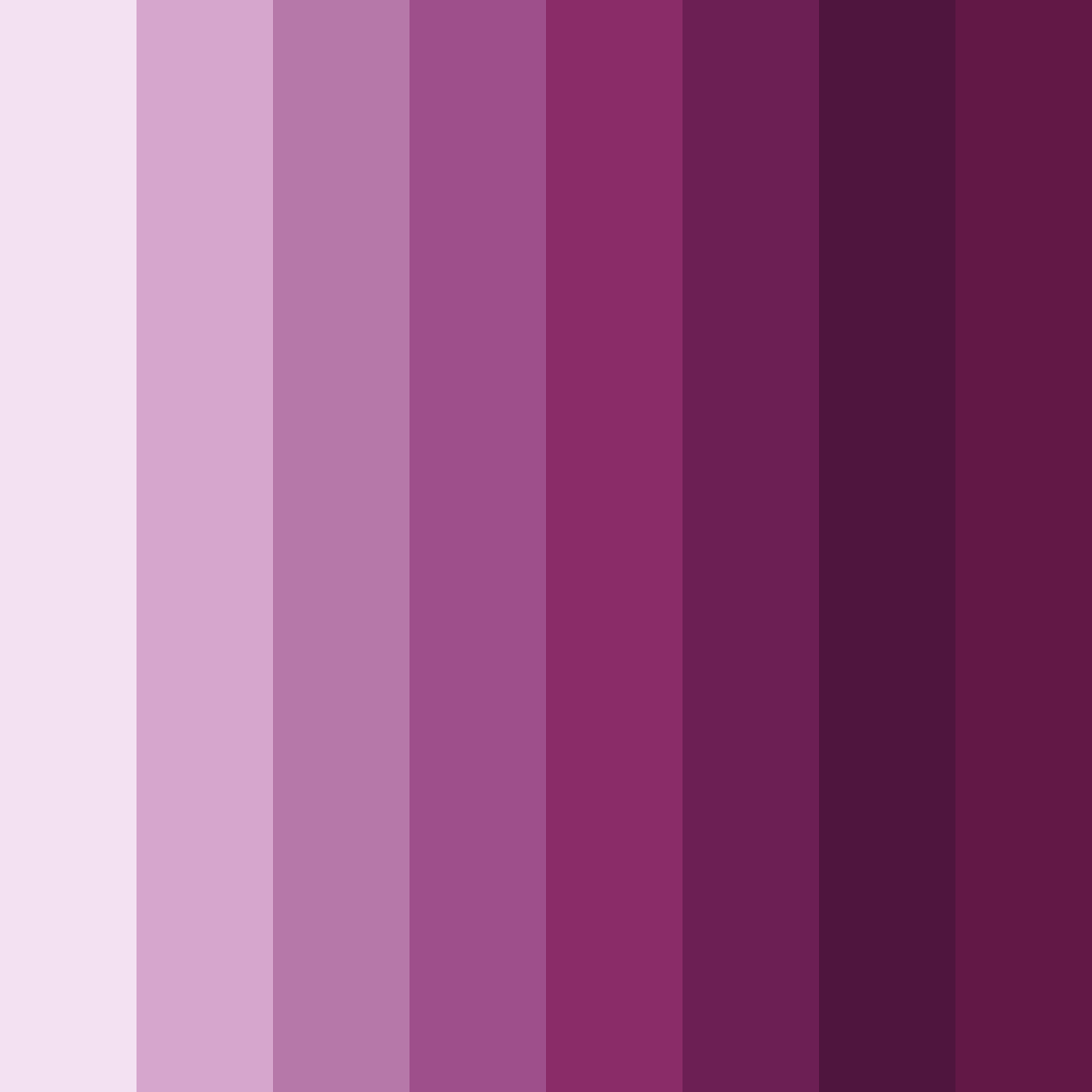 Download velvet petals color palette PNG image (square)