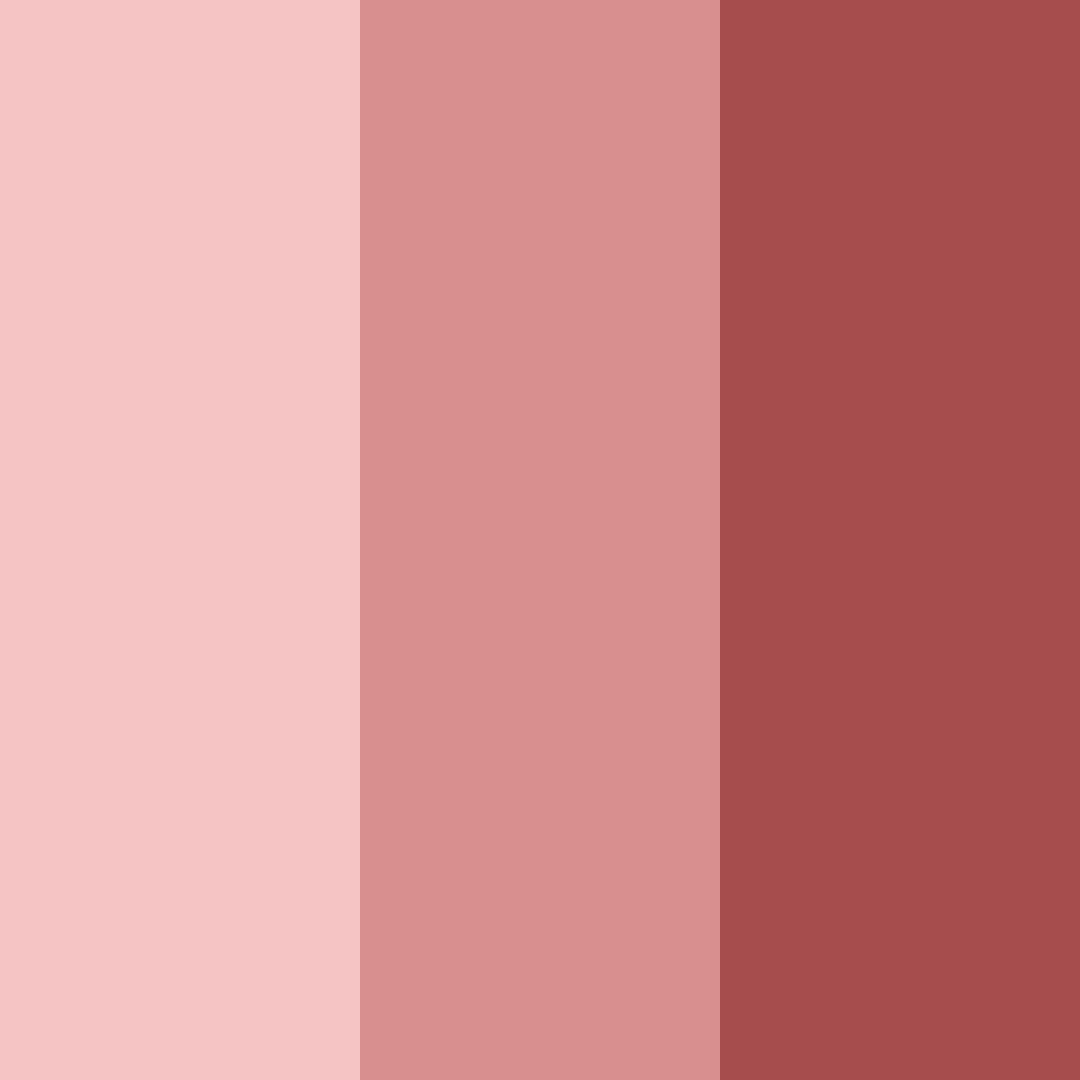 Download shades of red color palette PNG image (square)