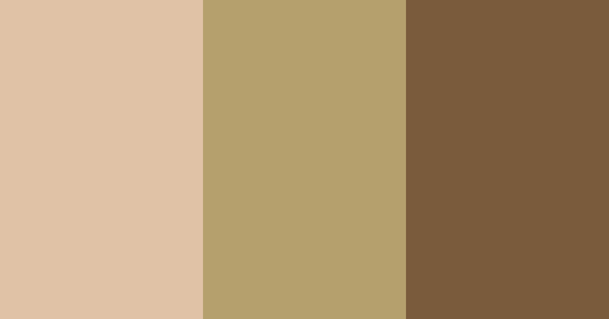 Download golden blue color palette PNG image (landscape)