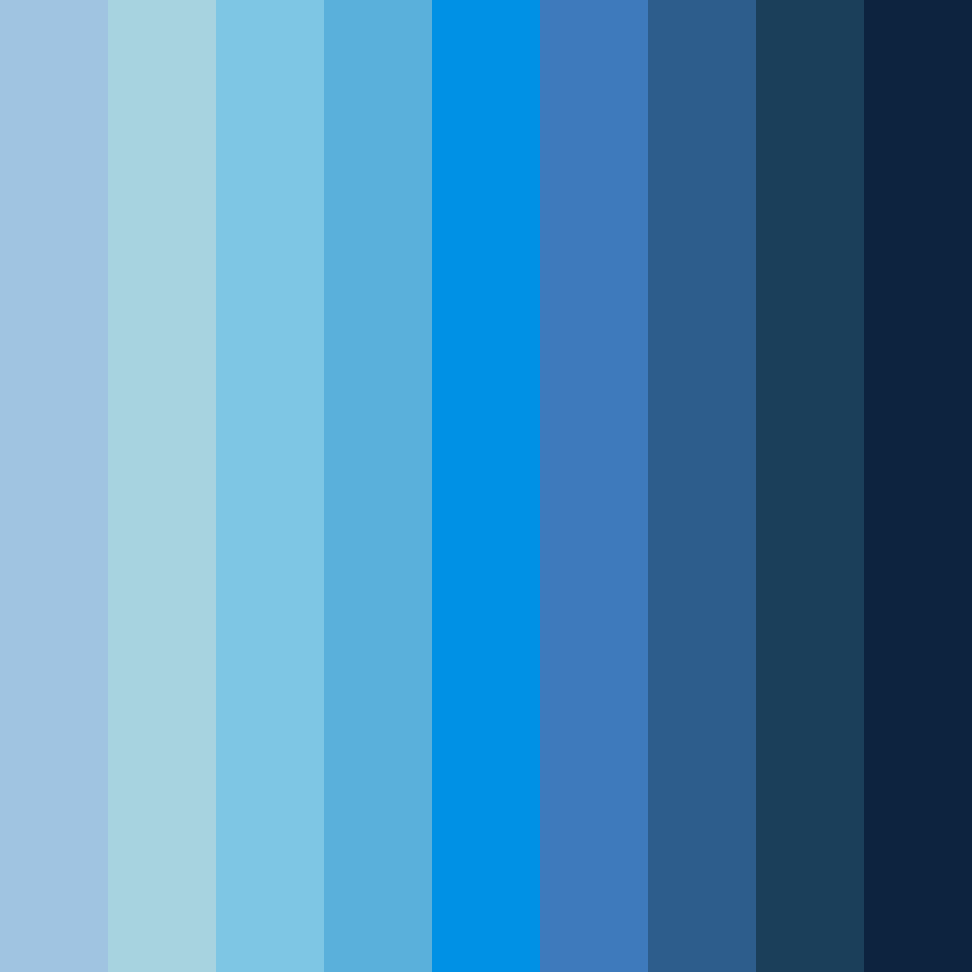 Download oceanic motion color palette PNG image (square)