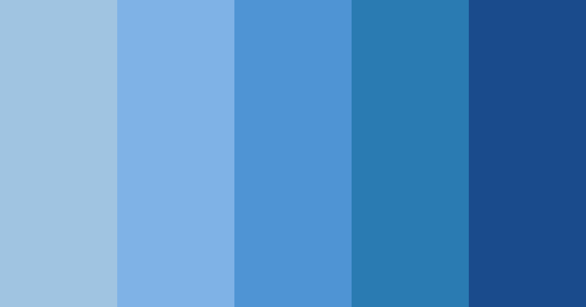 Download dark blue serenity color palette PNG image (landscape)
