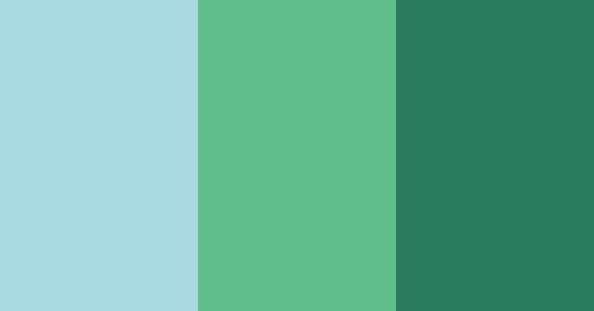 Download serene forest waters color palette PNG image (landscape)