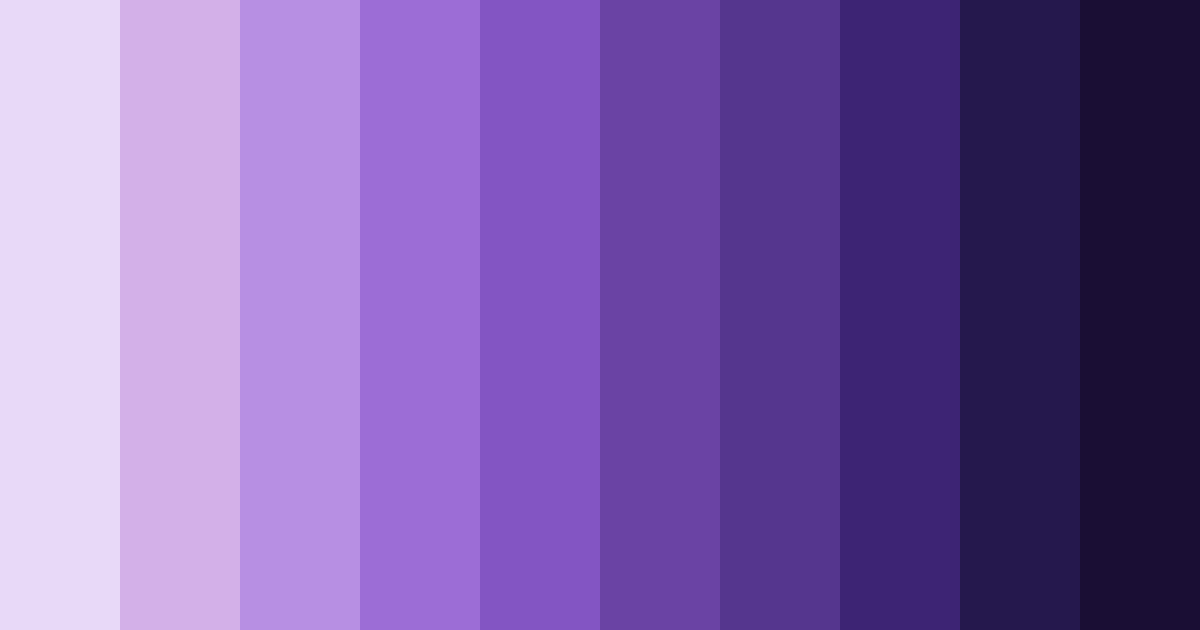 Download professional purple color palette PNG image (landscape)