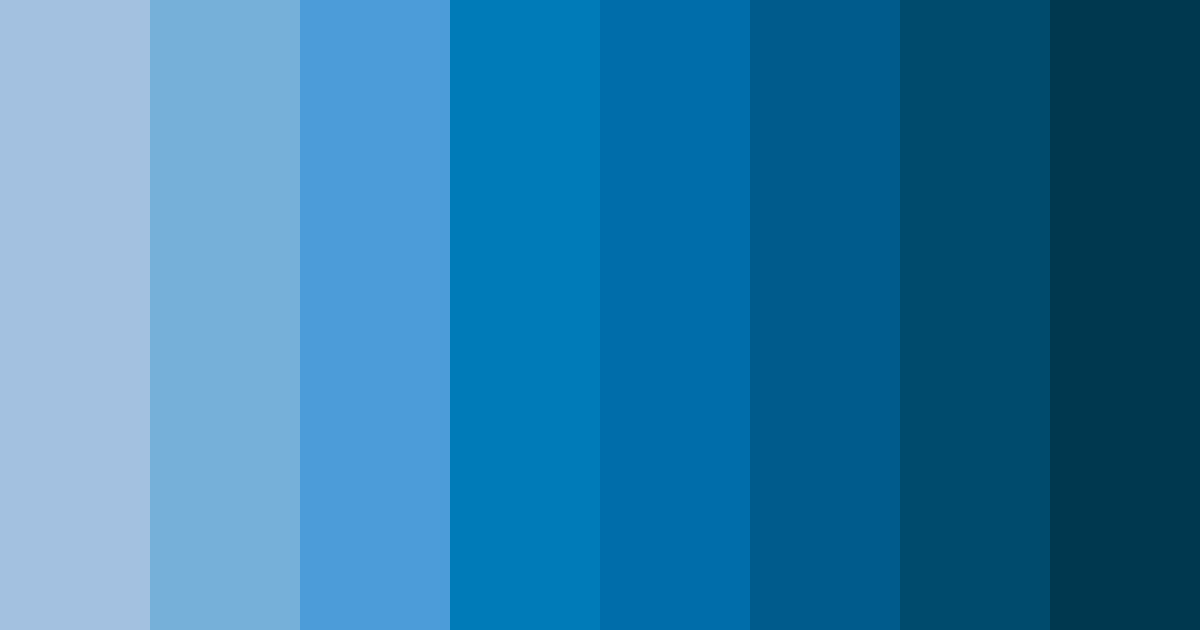 Download azure depths color palette PNG image (landscape)
