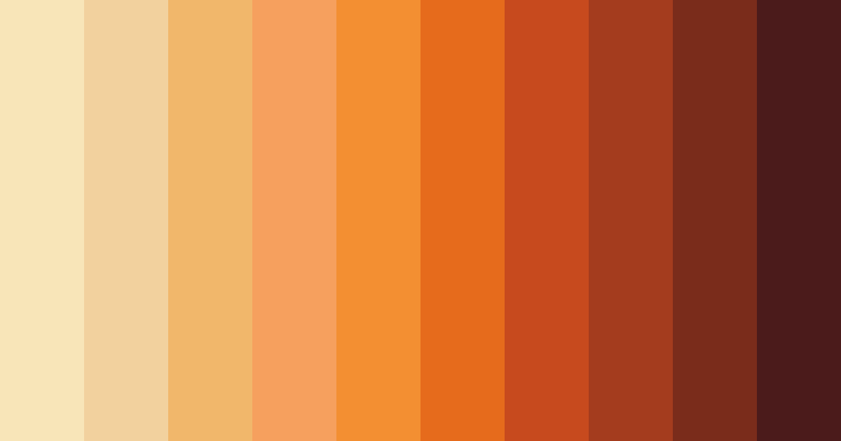 Download orange beach color palette PNG image (landscape)