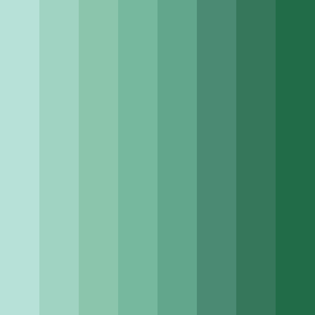 Download forest retreat color palette PNG image (square)
