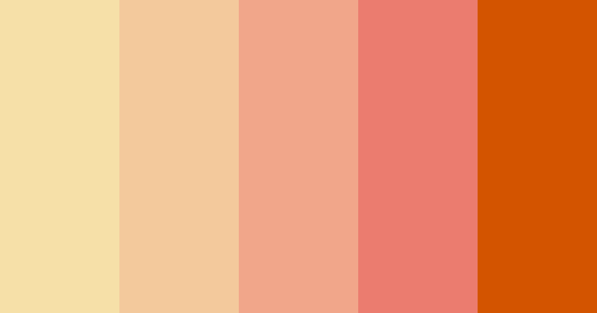 Download autumn serenade color palette PNG image (landscape)
