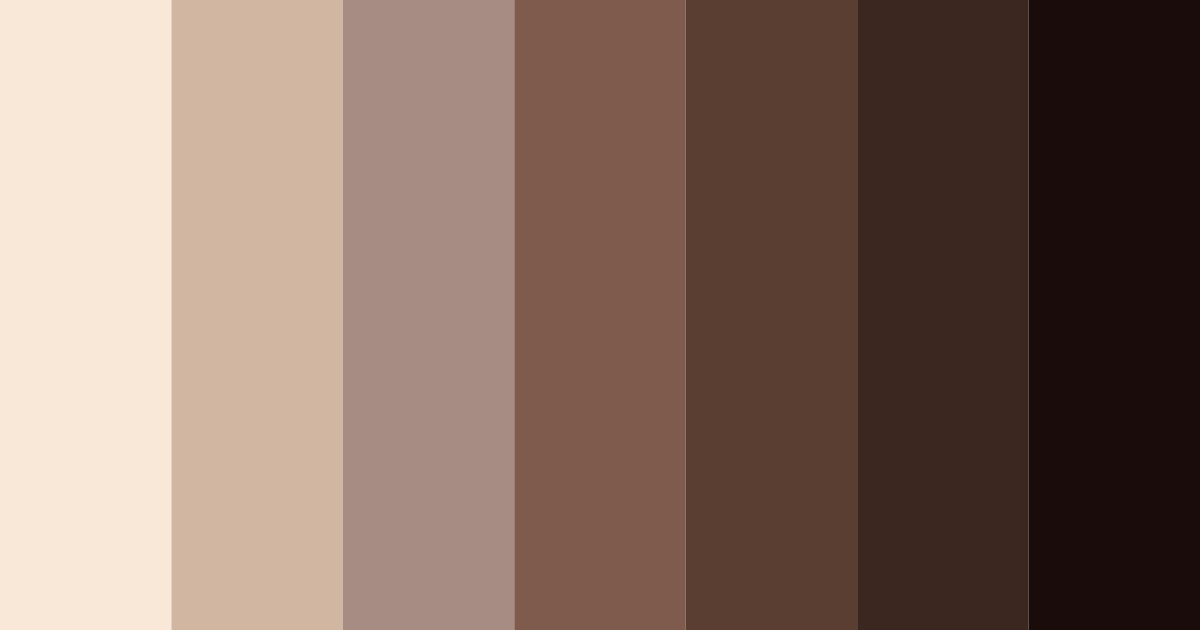 Download brewed elegance color palette PNG image (landscape)