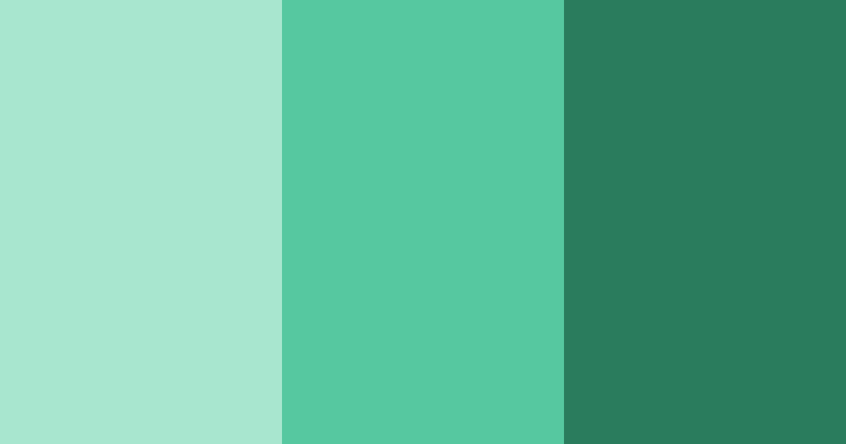 Download light green color palette PNG image (landscape)