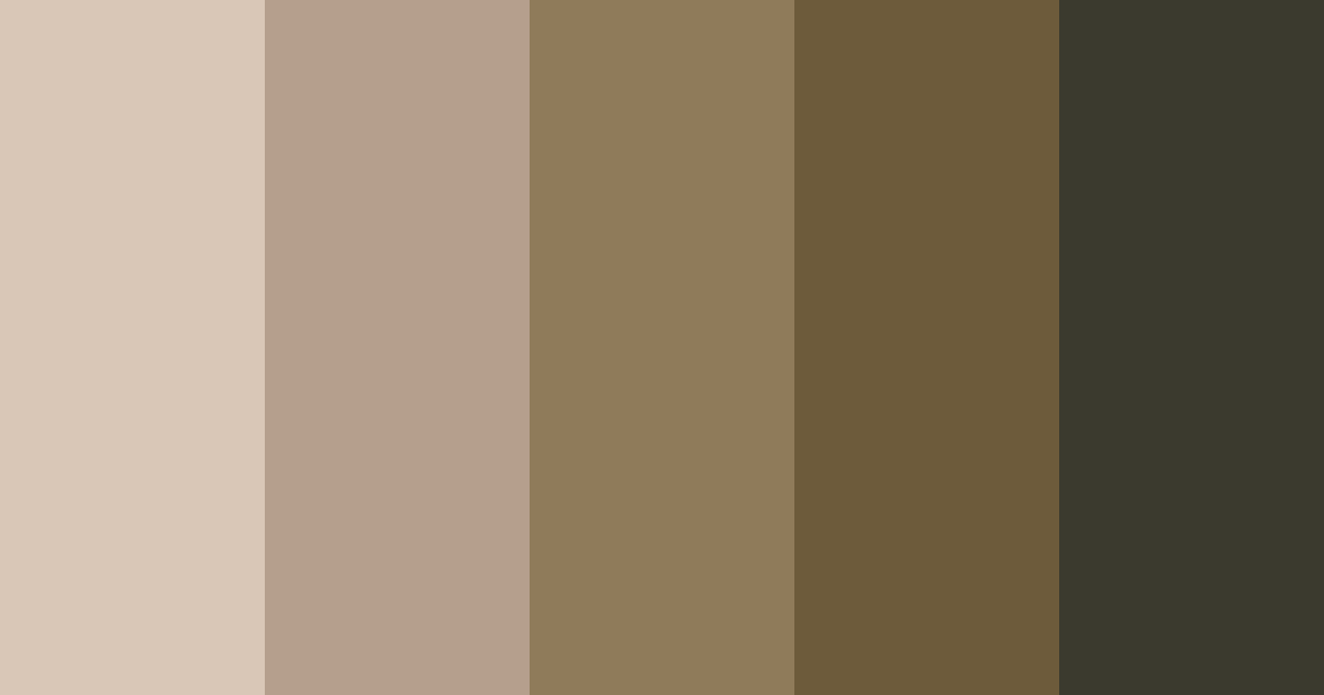 Download brown walnut color palette PNG image (landscape)