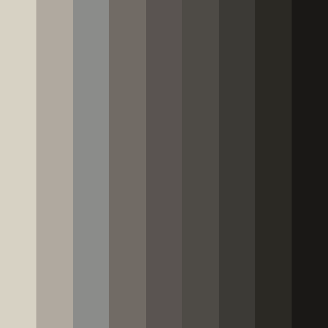 Download shades of grege color palette PNG image (square)
