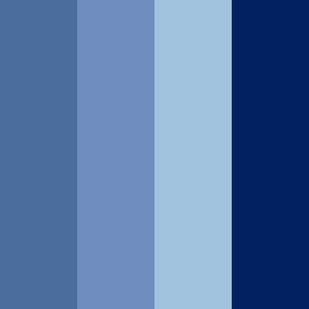 Download midnight waters color palette PNG image (square)