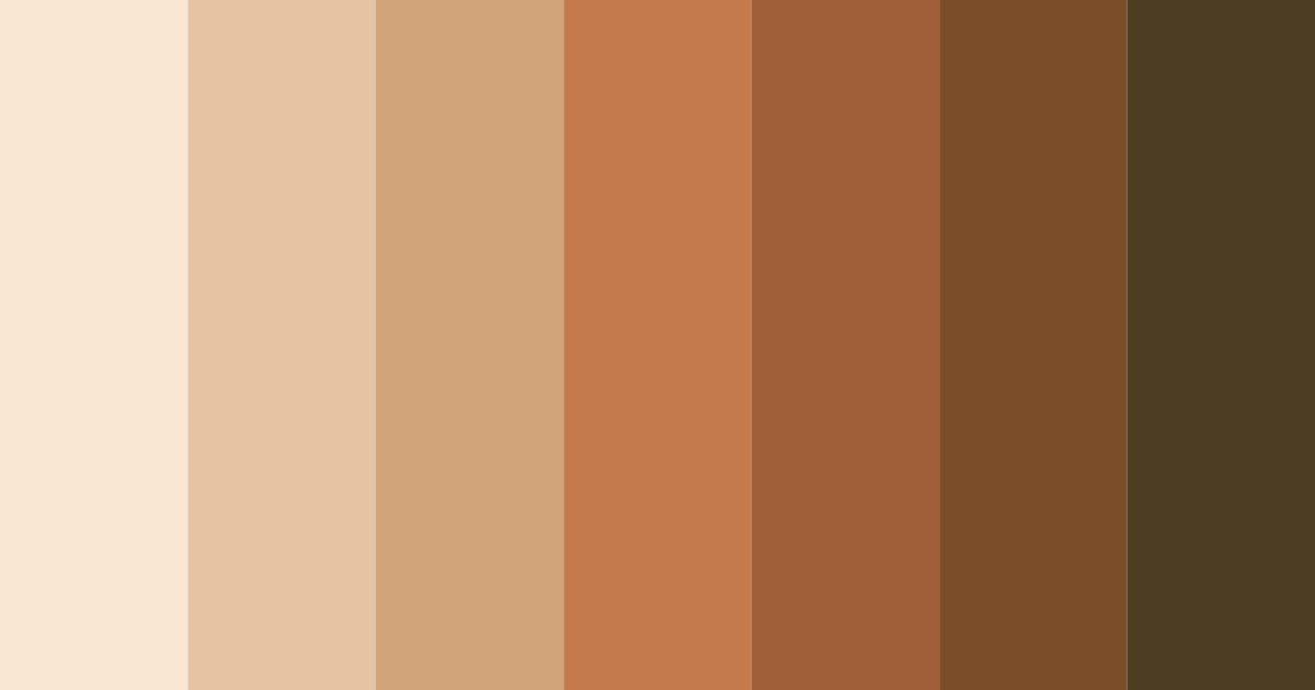 Download campfire delight color palette PNG image (landscape)